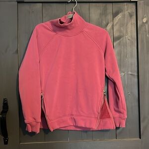 Athleta xxs sweatshirt, cute raspberry color!